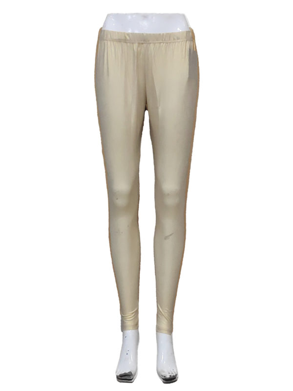 Palazzos & Salwars | Absolutely New Gold Colour Shimmery Leggings | Freeup-cokhiquangminh.vn